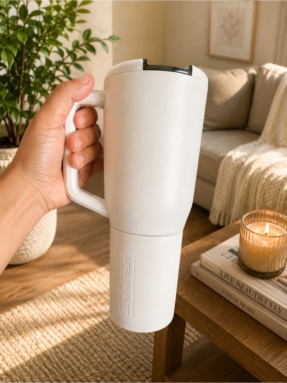 Brúmate MÜV 35 oz Coffee Mug - White - Picture 2 of 3